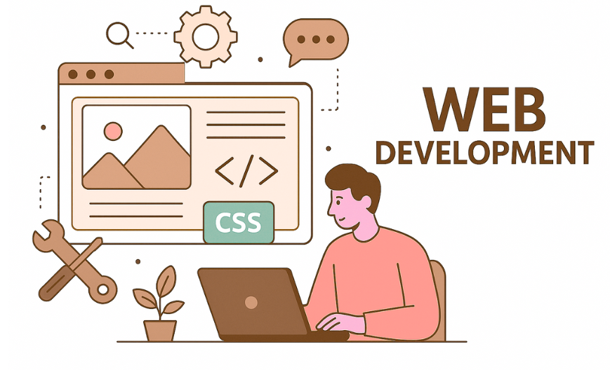 Web Development Illustration